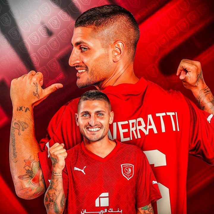 【没踢过意甲的意大利国脚】32岁的维拉蒂加盟多哈杜海勒