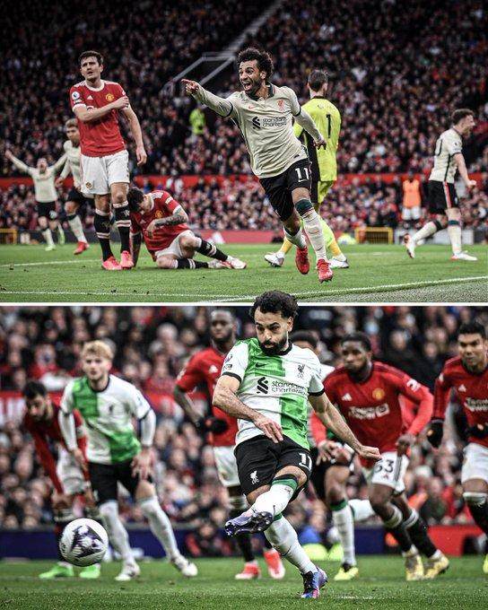 华体会官网-【英超】B费、梅努神球，萨拉赫扳平，曼联2-2利物浦